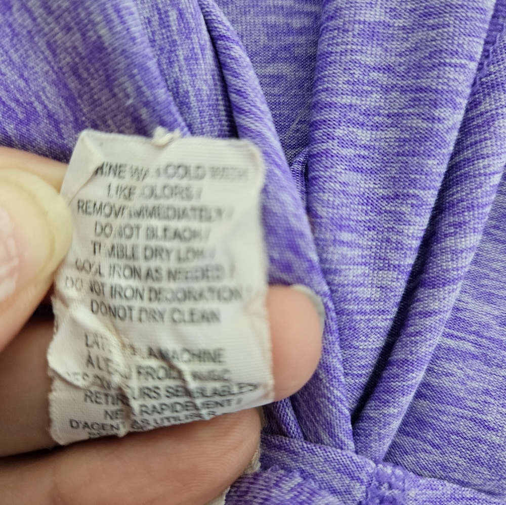 Small Lightweight Head athletic shirt Purple - Picture 8 of 8